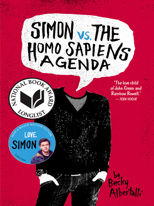 Title details for Simon vs. the Homo Sapiens Agenda by Becky Albertalli - Wait list